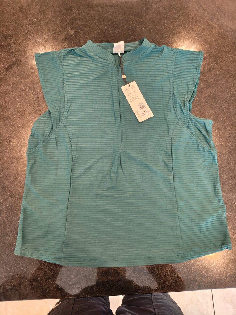 CALIA Golf Sleeveless Shirt Womens sz L retail $58